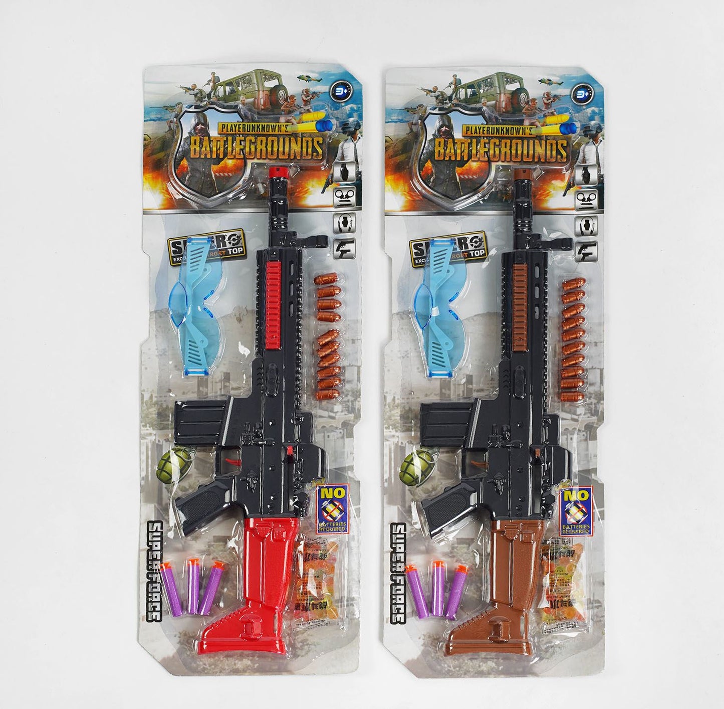 Super Force YJL6 Toy Blaster with Accessories on Card