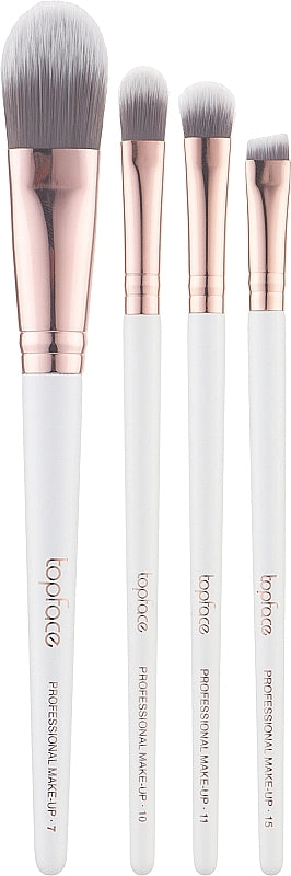 TopFace PT901 Makeup Brush Set, 4 pcs