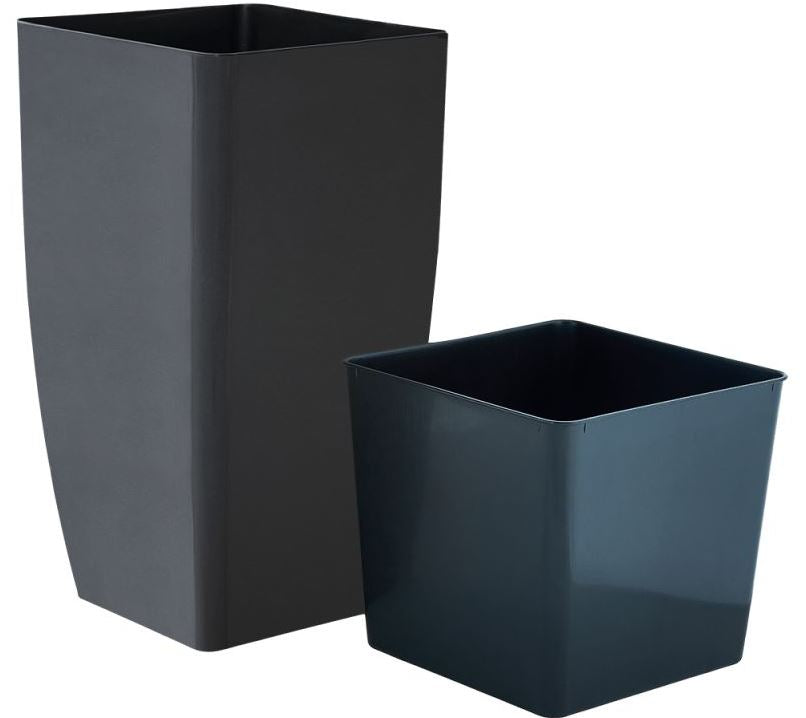 Aleana Quadro Flower Pot, Assorted, 16 x 16 x 30 cm, 2.7 L - Image 3