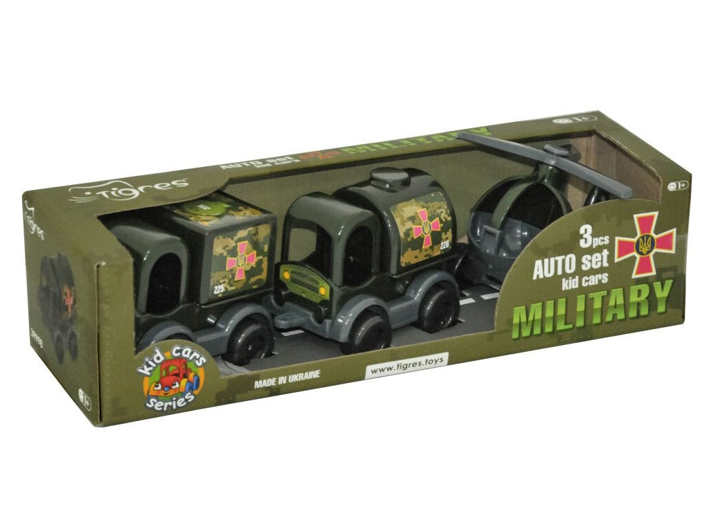 Tigres 39998 Kid Cars Military Vehicle Set - Image 2
