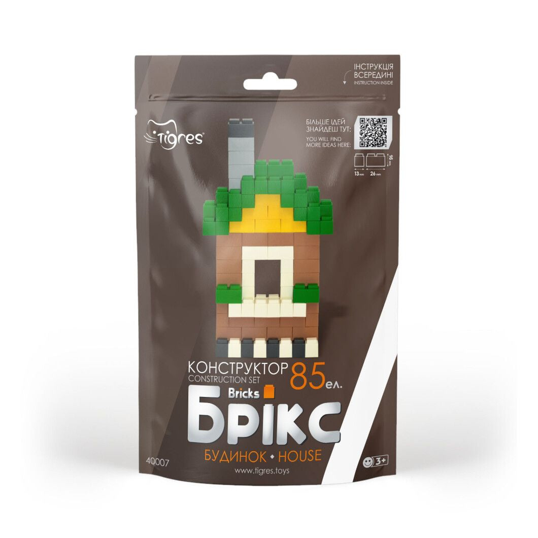 Tigres Bricks 40007 House Building Set, 85 Pieces - Image 2