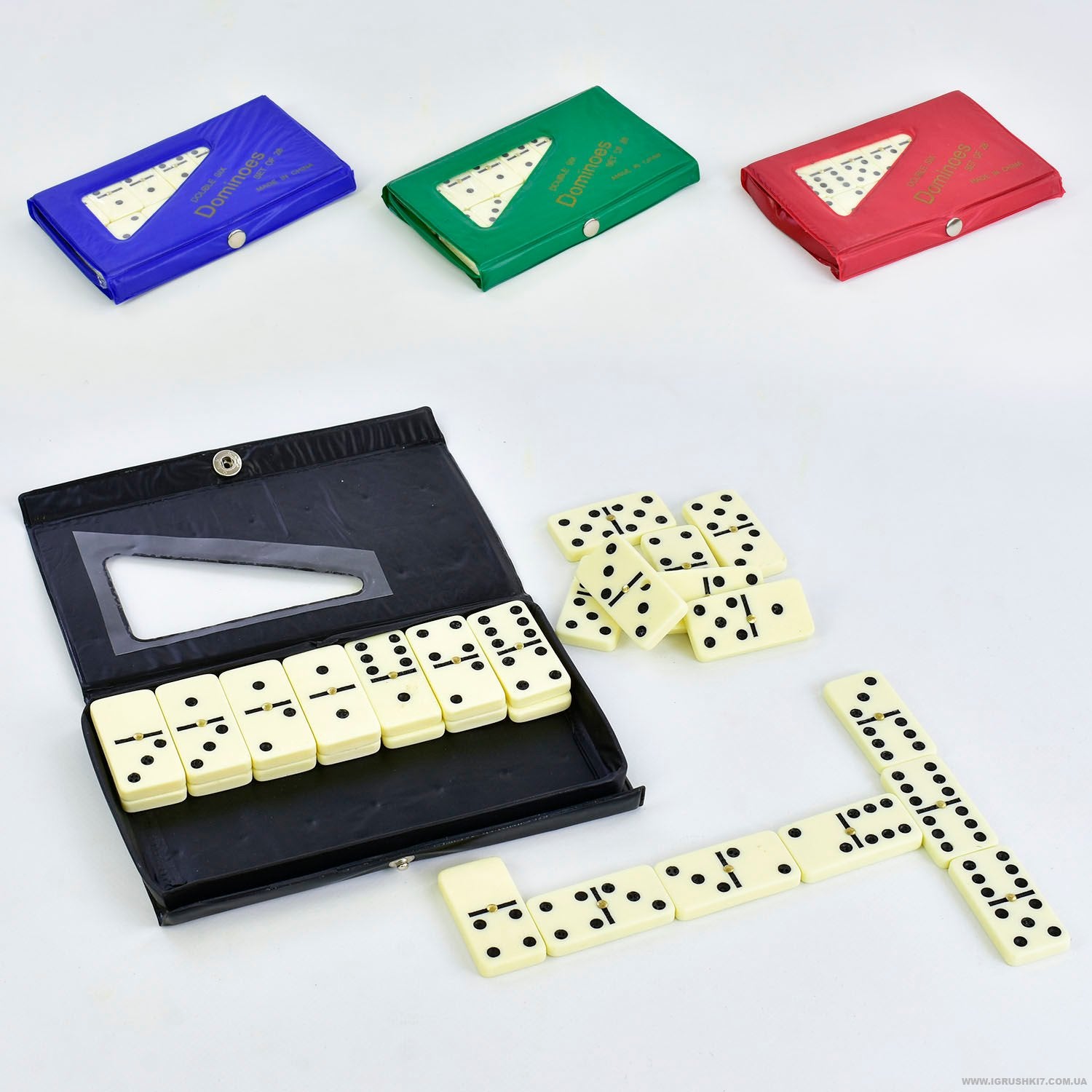 F 22009 Domino Board Game in Soft Case