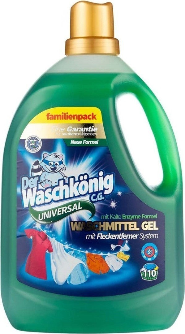 Waschkönig Universal Liquid Laundry Detergent, 3.305 L