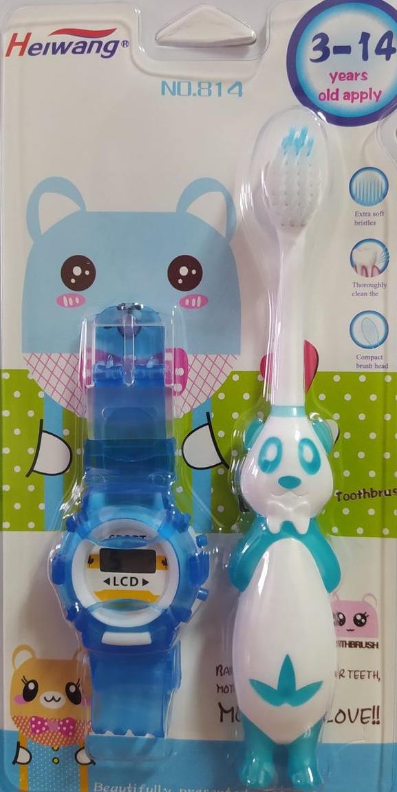 Kids Toothbrush with Watch, Model 814