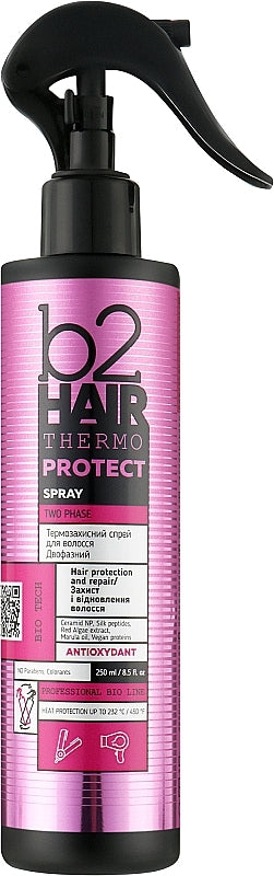 B2Hair Thermo Protect Hair Spray, 250 mL