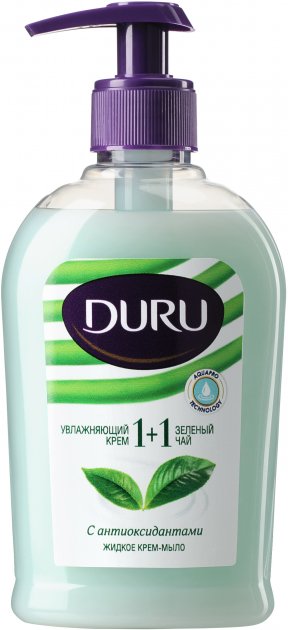 Duru 1+1 Moisturizing Cream & Green Tea Liquid Hand Soap, 300 mL