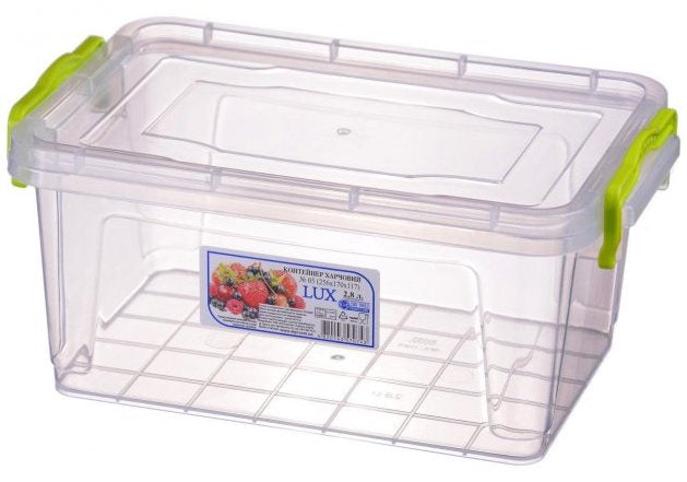Al-Plastik LUX No. 5 Food Container, 2.8 L