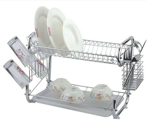 Edenberg EB-2108 Two-Tier Dish Drying Rack