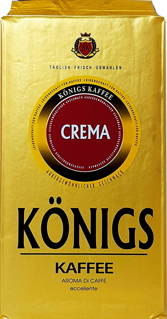 Konigs Crema Ground Coffee, 500 g