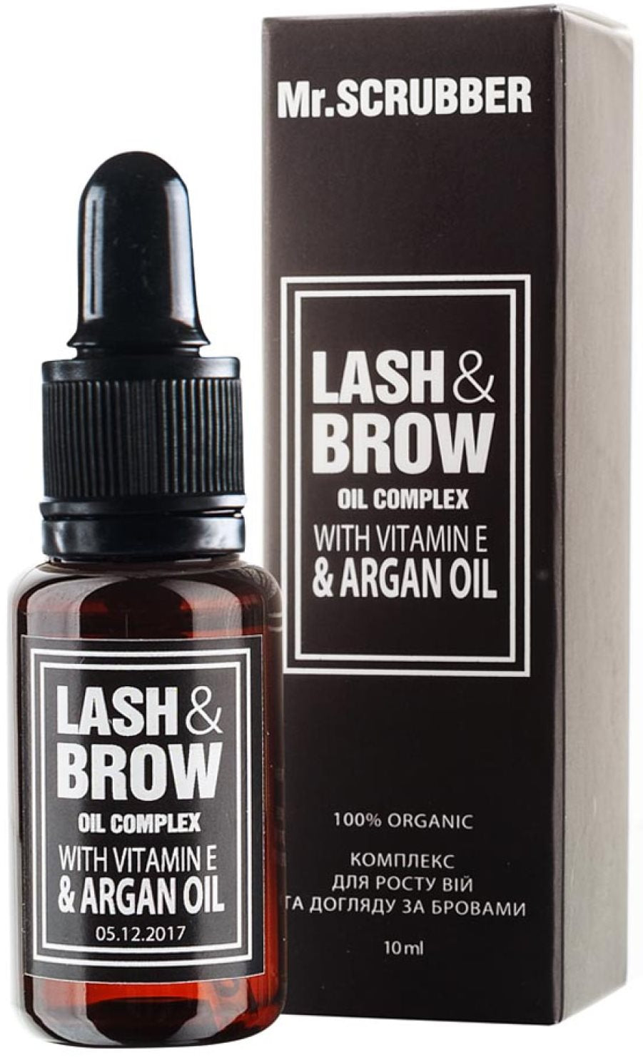 Mr. Scrubber Lash & Brow Oil Complex, 10 mL