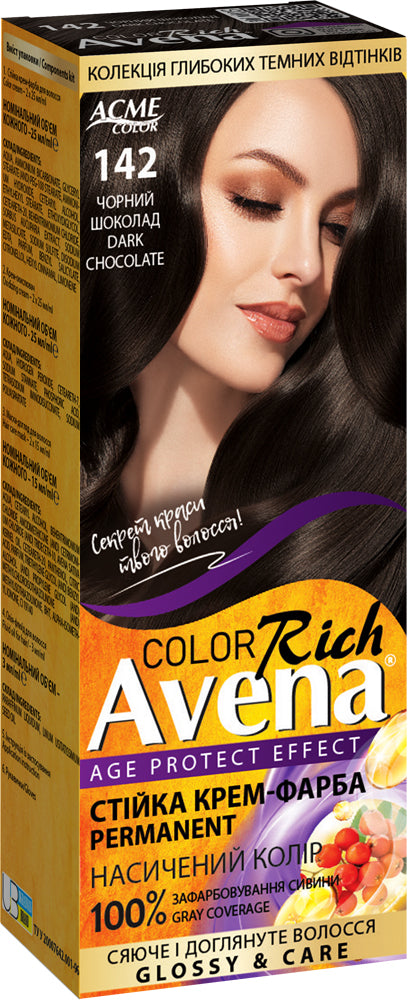 Acme Color Avena 142 Dark Chocolate Hair Color