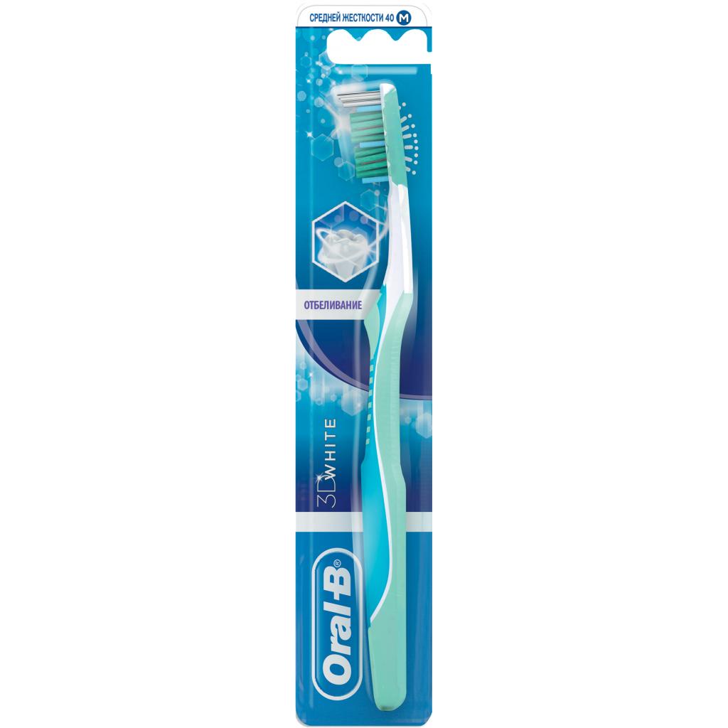 Oral-B 3D White Whitening Medium Toothbrush Set, 1 pc