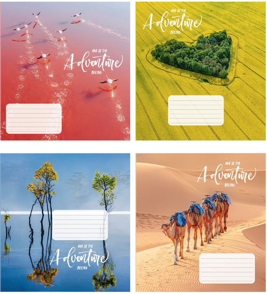 Polihrafist Ruled Notebook, 36 Sheets
