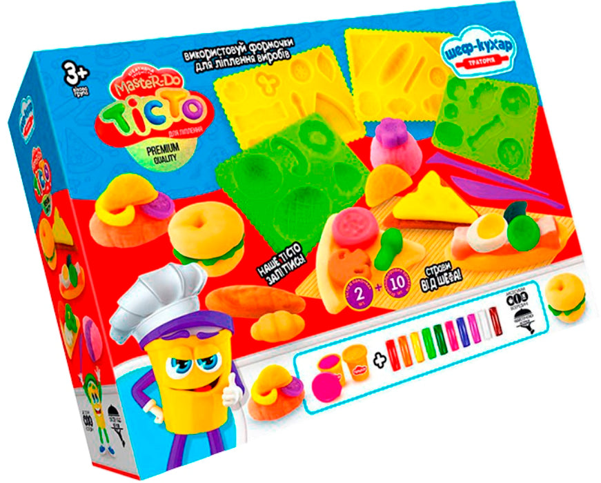 TMD-17-04U Chef Trattoria Modeling Dough Set