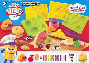 TMD-17-04U Chef Trattoria Modeling Dough Set - Image 2