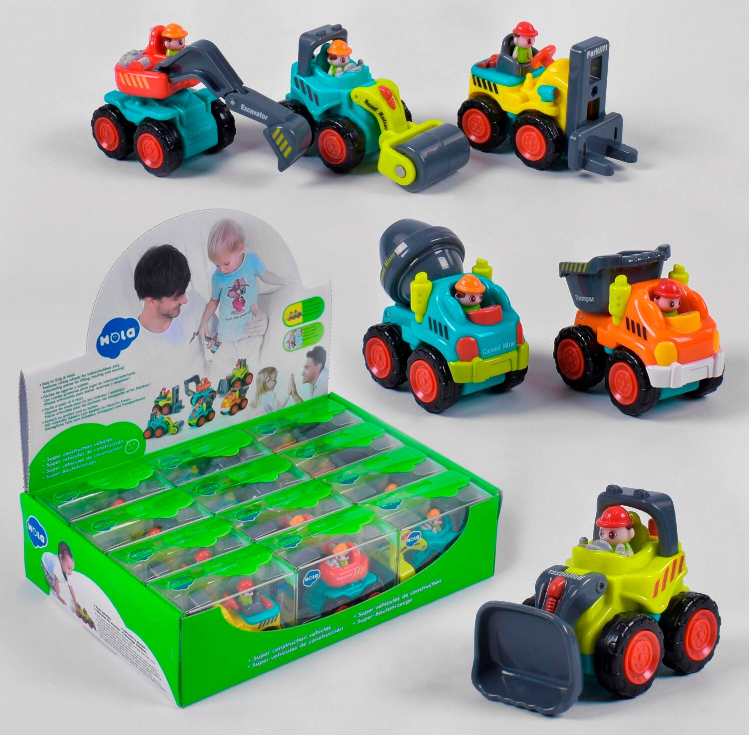 Hola 3116B Construction Vehicle Toy