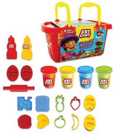 Picnic Basket 03633 Modeling Dough & Mold Set