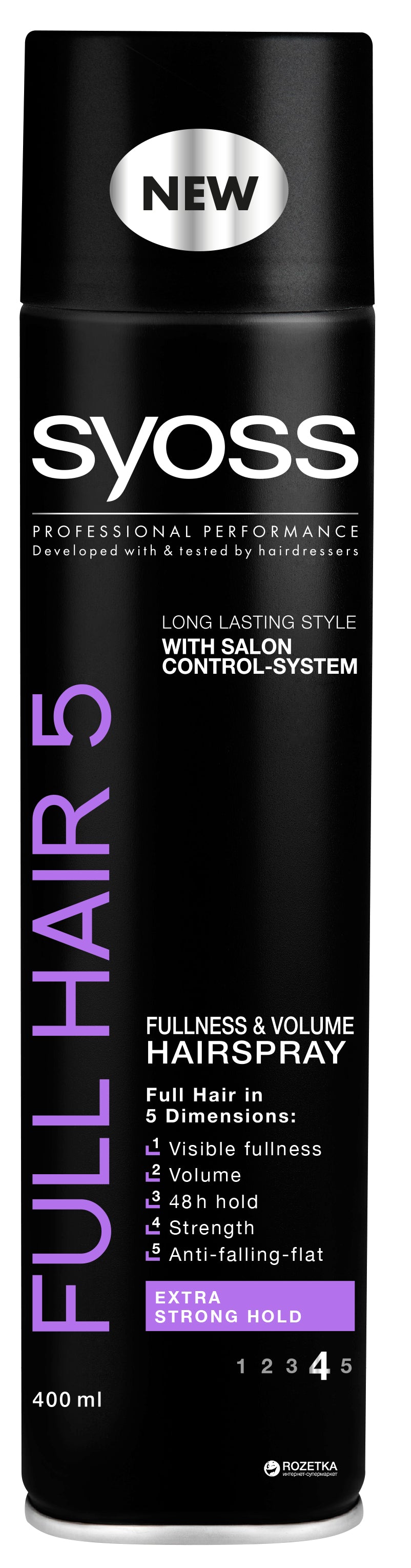 Syoss Full Hair 5 Hair Spray, 400 mL