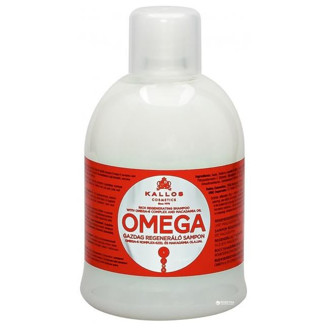 Kallos Omega-6 Shampoo, 1000 mL