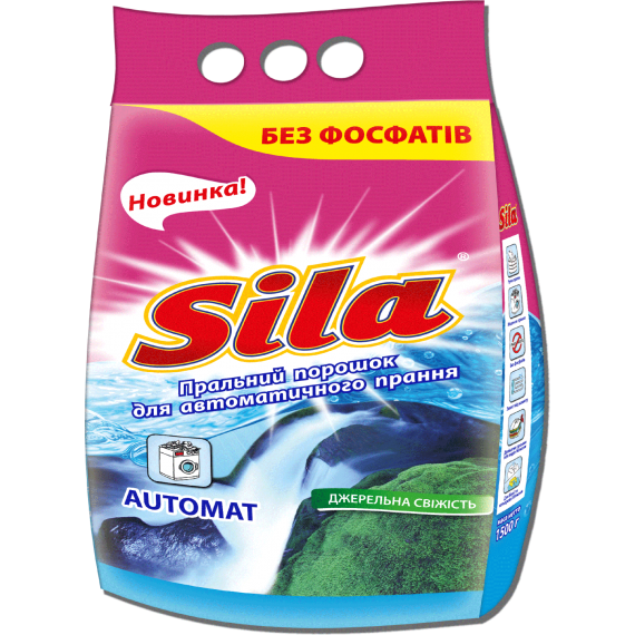 Sila Spring Freshness Automatic Laundry Detergent Powder, 1.5 kg