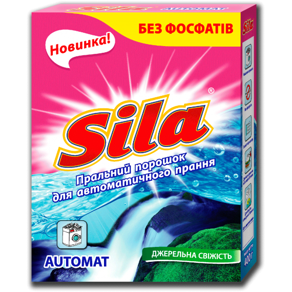 Sila Spring Freshness Automatic Laundry Detergent Powder, 400 g