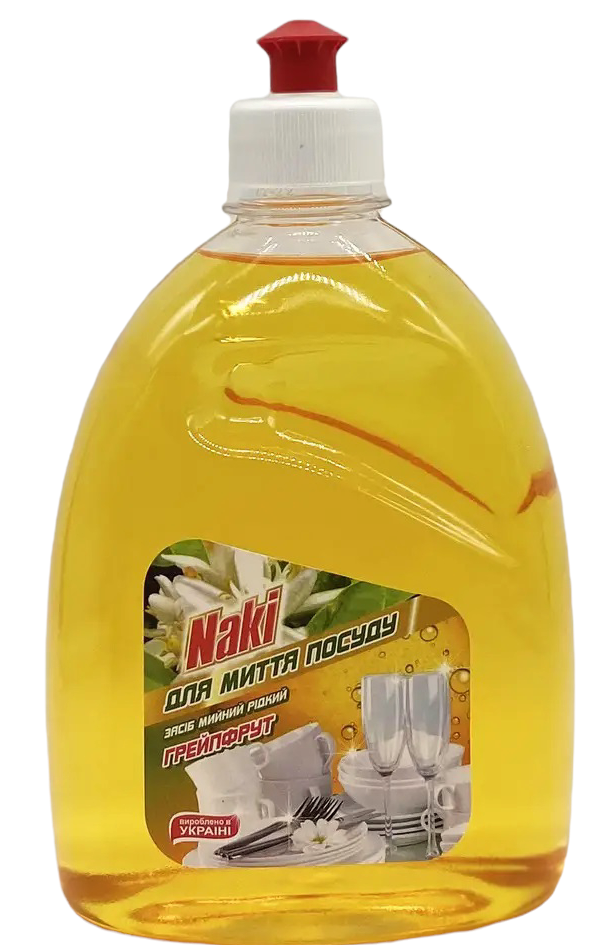 Armoni Naki Grapefruit Dishwashing Liquid, 525 mL
