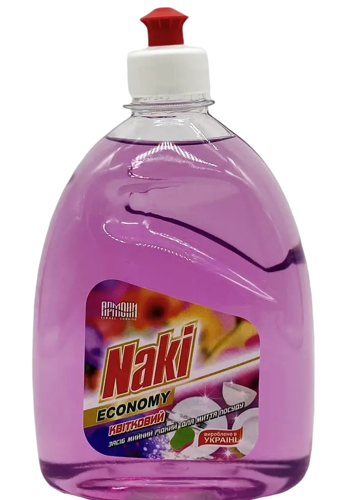 Armoni Naki Economy Floral Dishwashing Liquid, 525 mL