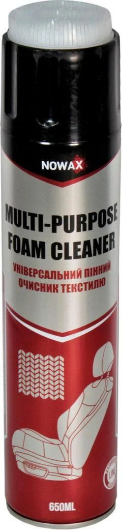 Nowax NX65000 Universal Foaming Textile Cleaner, 650 mL