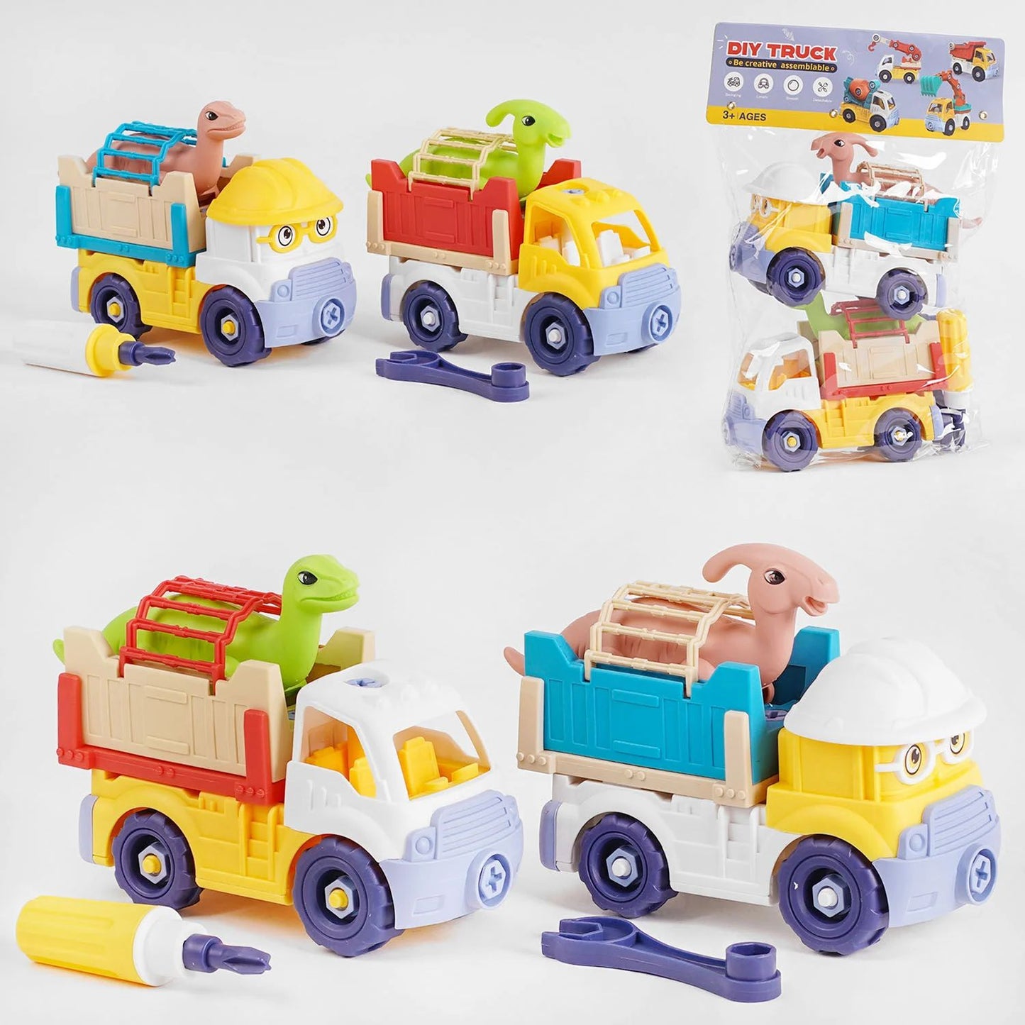 DIY Truck 6633 Vehicle Set, 2 pcs