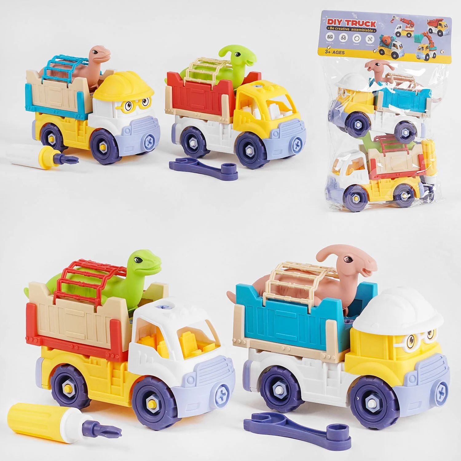DIY Truck 6633 Vehicle Set, 2 pcs
