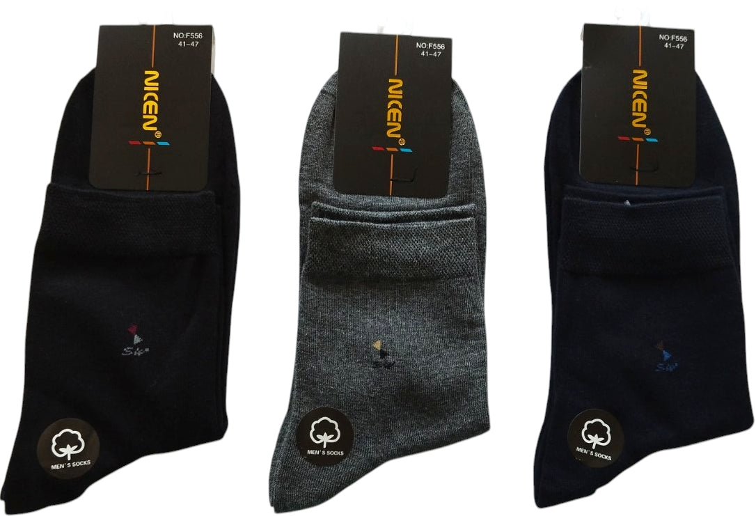 Nicen Men's Mid-Length Socks, Size 41-47 - Image 2