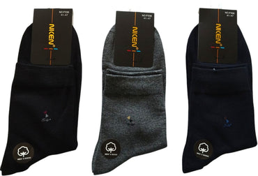 Nicen Men's Mid-Length Socks, Size 41-47 - Image 2