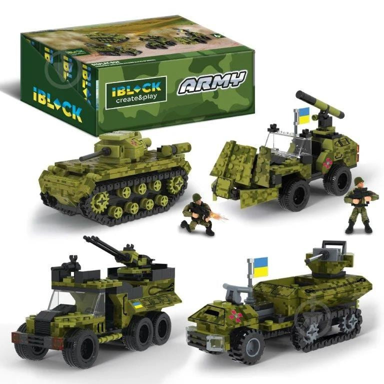 Iblock PL-921-427 Army Building Set