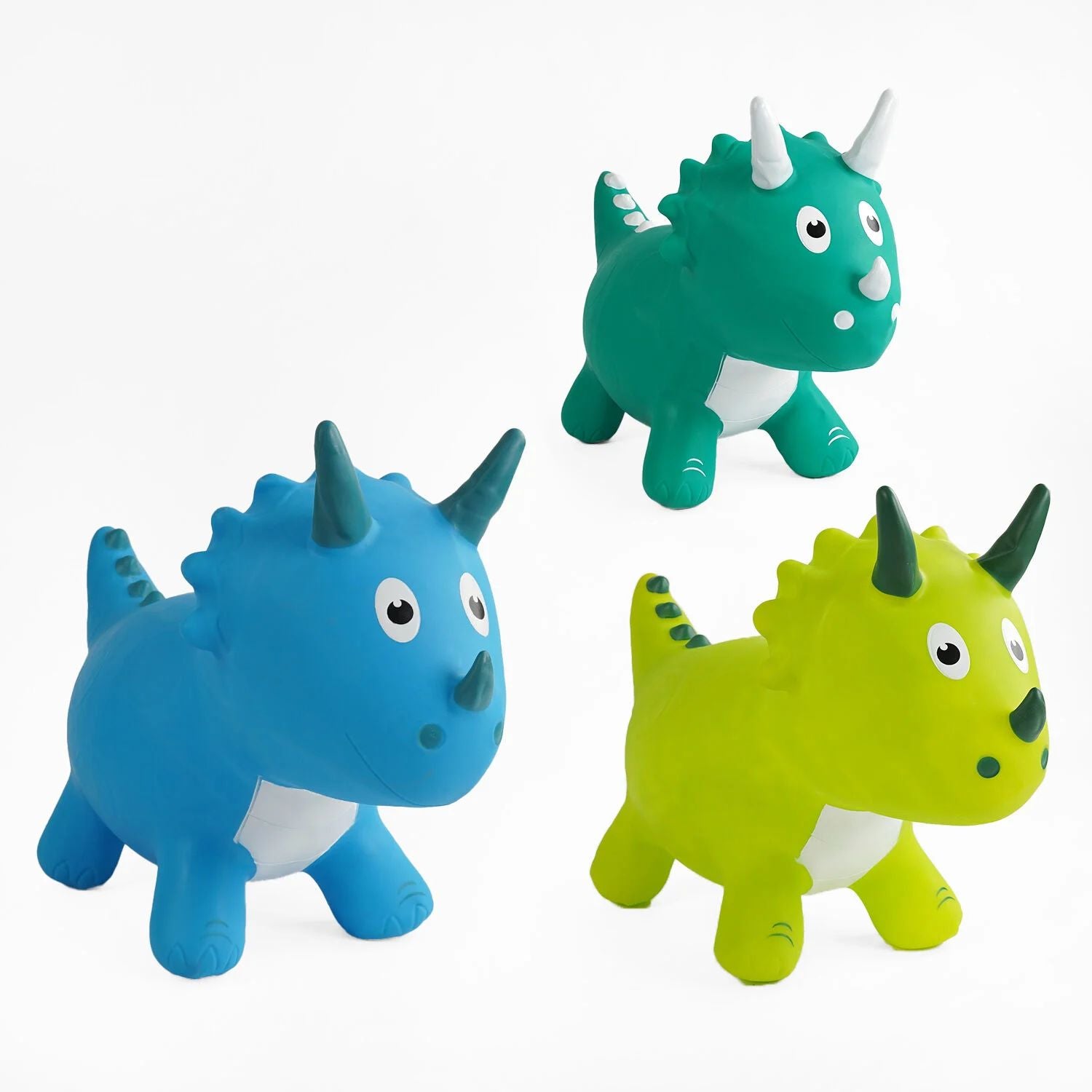 C 68362 Dinosaur Rubber Bouncing Toy