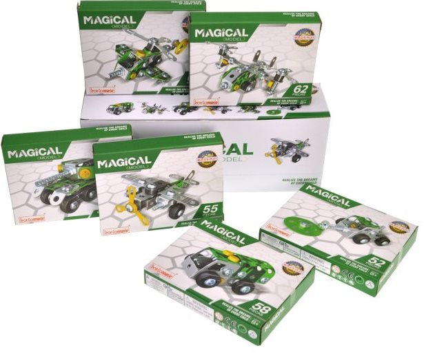 Magical 816B-363-368 Metal Construction Set