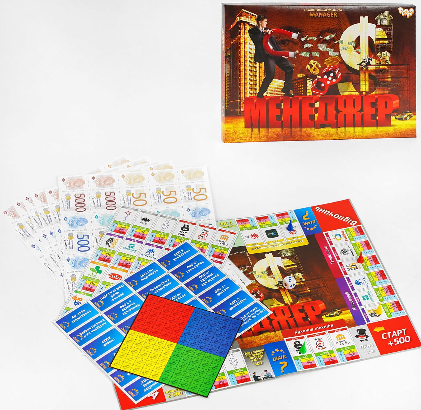 Danko Toys DTG28-U Manager Board Game