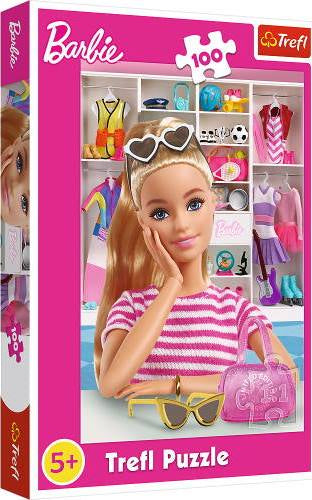 Trefl 16458 Discover Barbie Puzzle, 100 Pieces