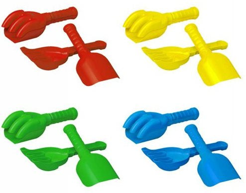 Technok 2865 Small Kids Shovel & Rake Set