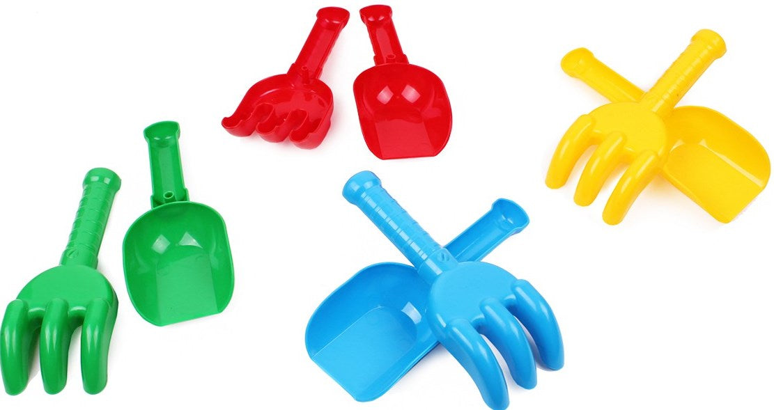 Technok 2865 Small Kids Shovel & Rake Set - Image 2