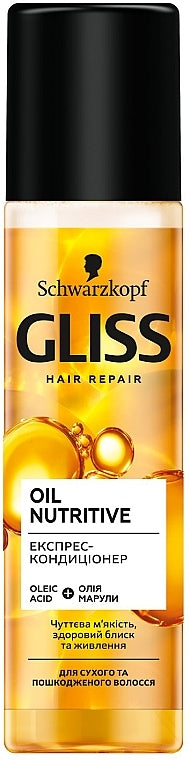 Gliss Kur Oil Nutritive Express Conditioner, 200 mL