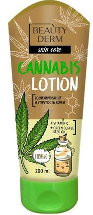 Beautyderm Cannabis Toning Body Lotion, 200 mL