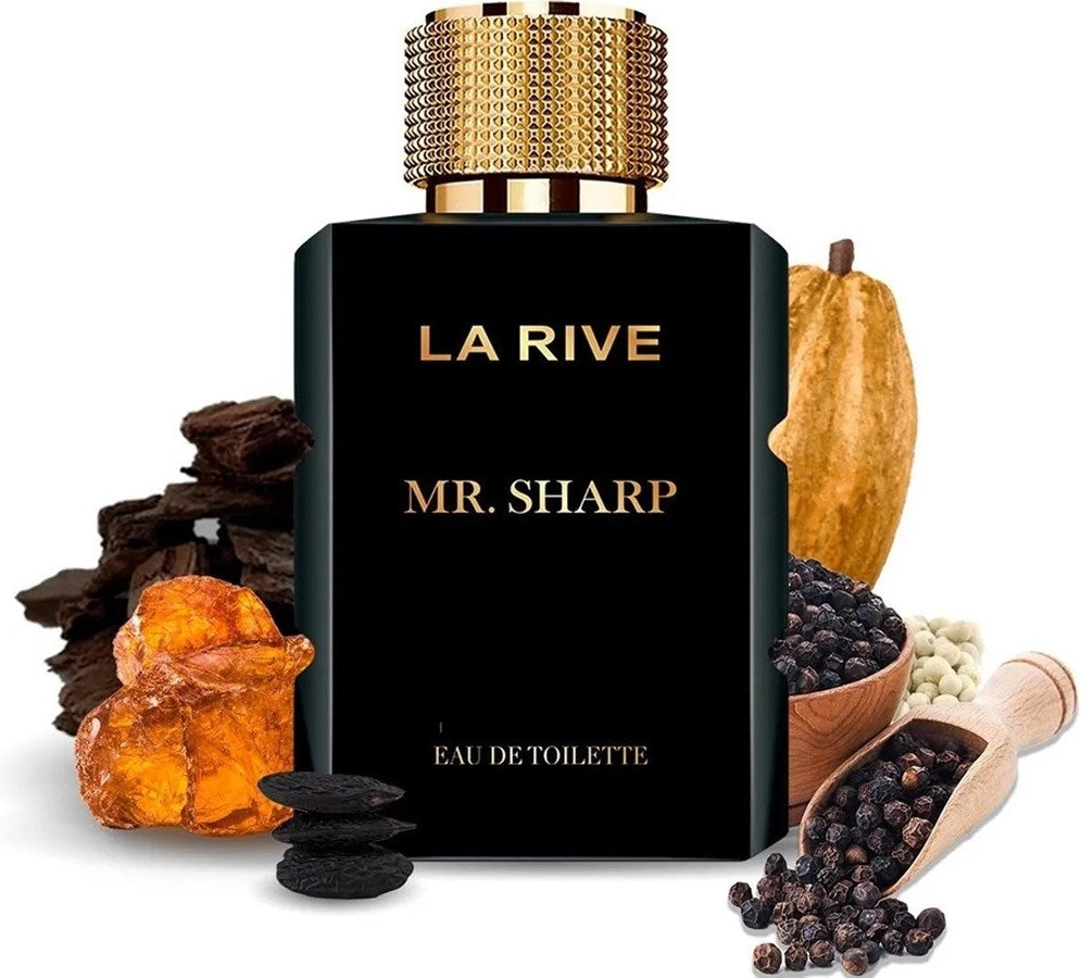 La Rive Mr. Sharp Men's Eau de Toilette, 100 mL - Image 3