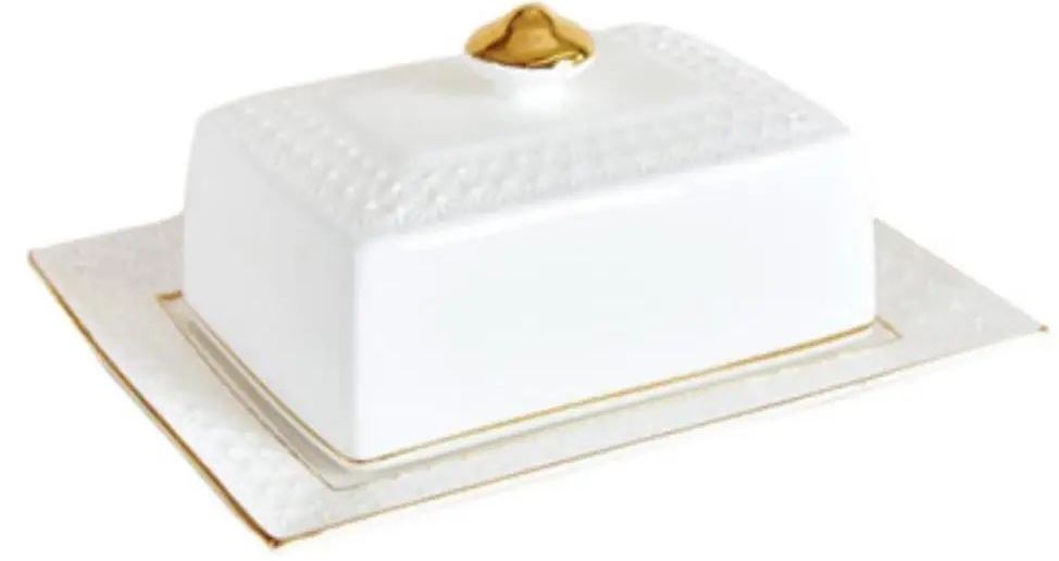 Interos Snow Queen S606820-A Porcelain Butter Dish