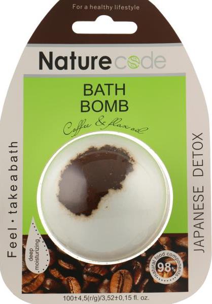 Nature Code Japanese Detox Bath Bomb, 100 g
