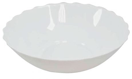 Vittora V-250W Blanco Wave Salad Bowl, 250 mm
