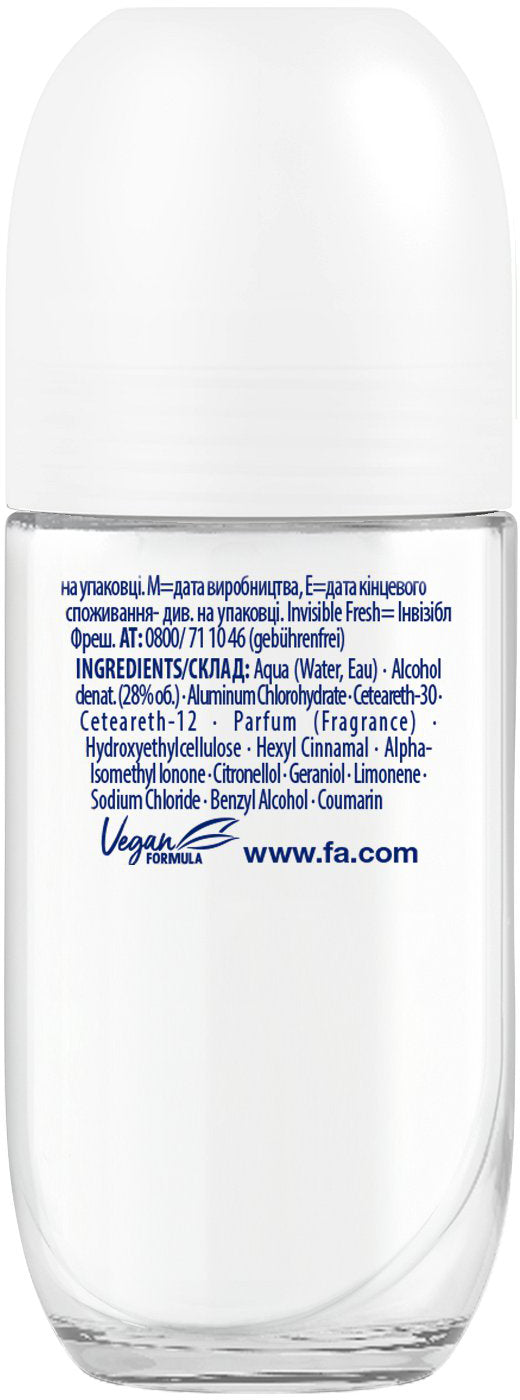 Fa Invisible Fresh Lily of the Valley Women's Roll-On Deodorant, 50 mL - Image 2