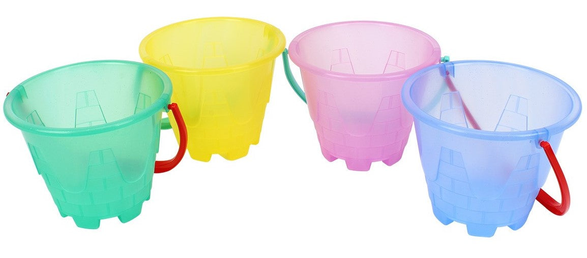 TechnoK 0082 Transparent Castle Sand Bucket