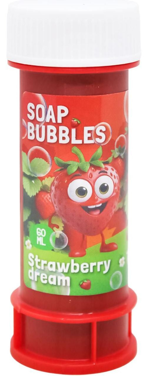 Dodo 500130 Strawberry Soap Bubbles, 60 mL