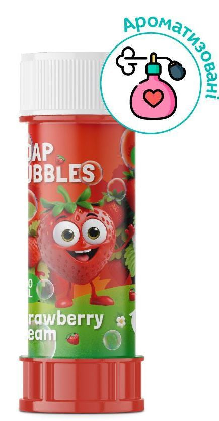Dodo 500130 Strawberry Soap Bubbles, 60 mL - Image 2