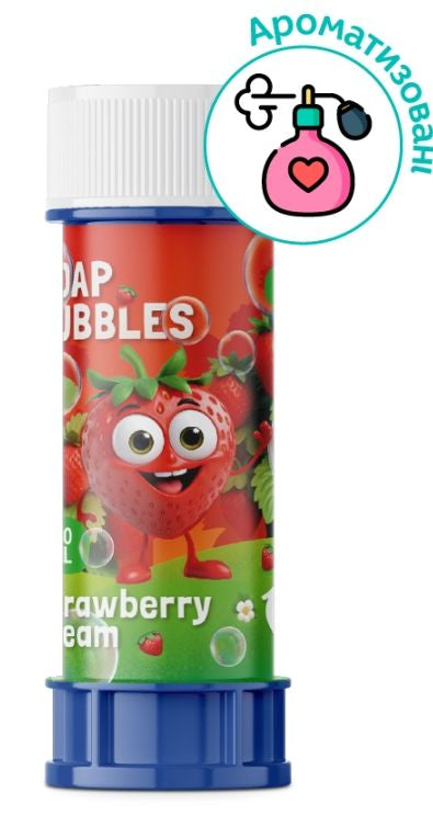 Dodo 500130 Strawberry Soap Bubbles, 60 mL - Image 3